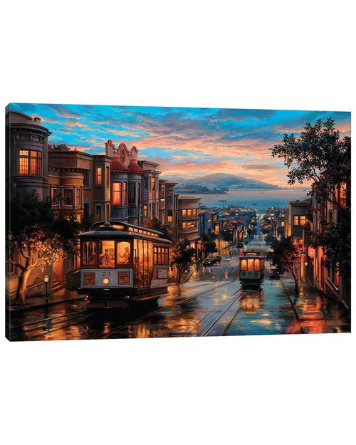 Cable Car Heaven By Evgeny Lushpin Wall Art