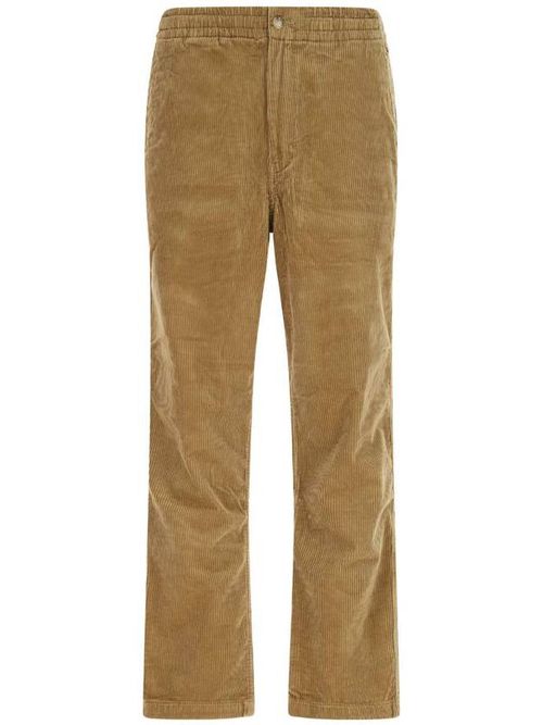 Corduroy slim-cut chinos - Brown