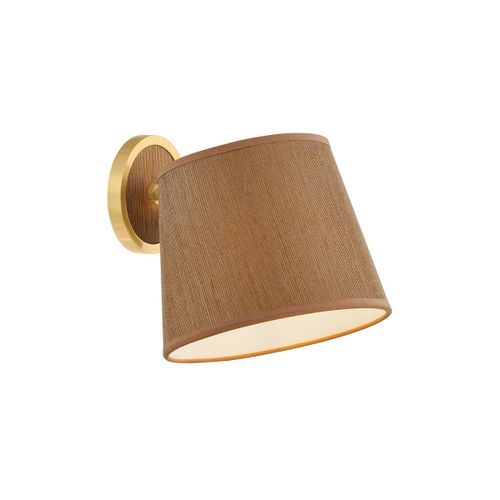 Aged Brass Wall Sconce from the Abeni Collection