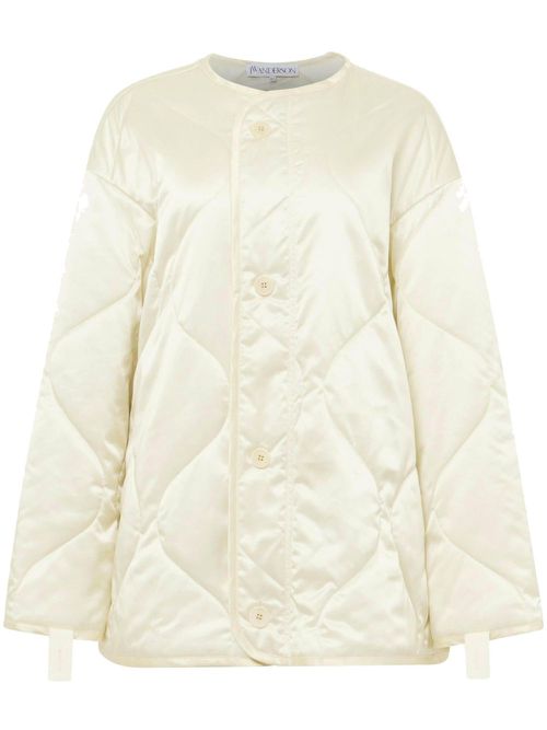 Quilted jacket - White