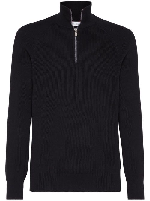 Cotton sweater - Black