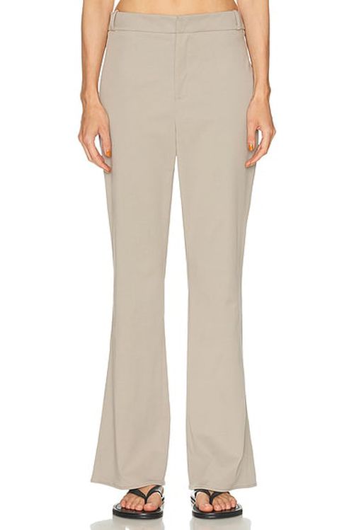 Karen Arcanjo Arezzo Pant in Taupe - Taupe. 36 also in