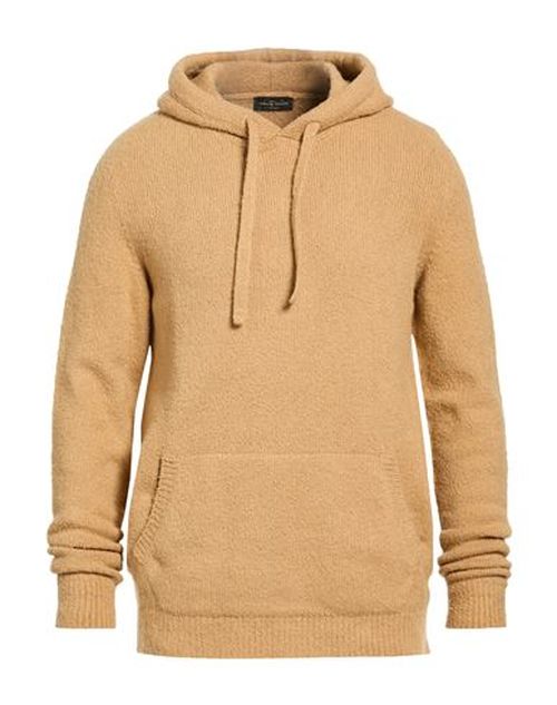 Man Sweater Camel Size 38 Cotton, Nylon, Viscose