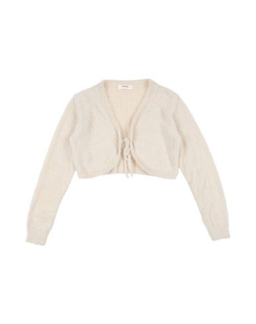Kid Girl Cardigan Off white Size 10 Polyamide