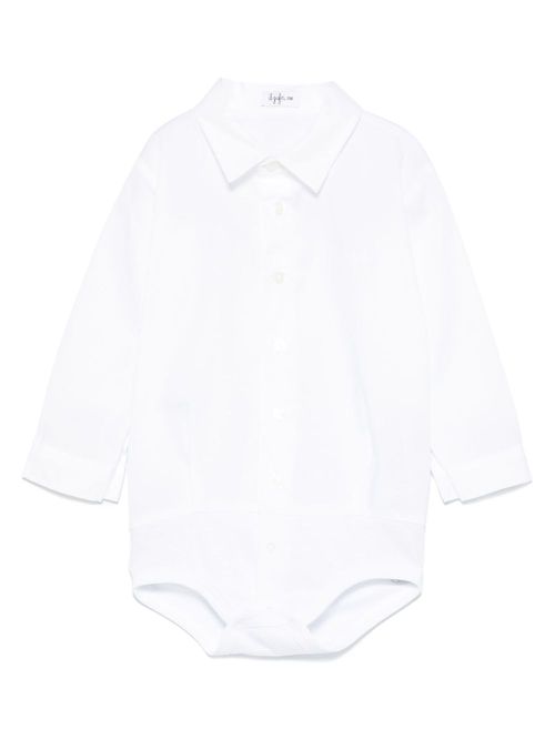 Cotton voile bodysuit - White