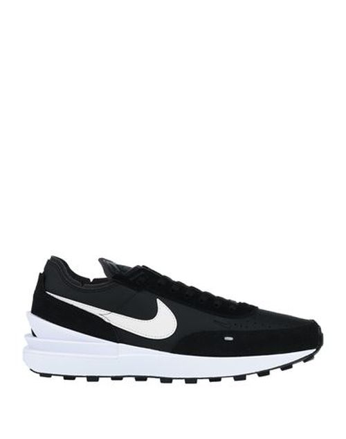 Woman Sneakers Black Size 8 Leather, Textile fibers