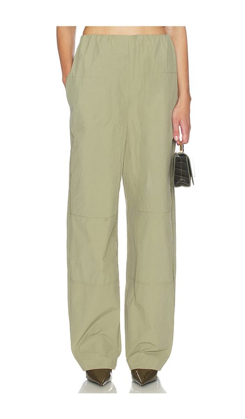 Paris Georgia Cocoon Trackpant in Olive. XS. Also in S