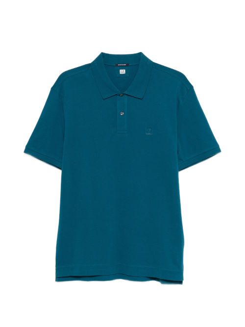 C. p. Company Button-Fastening Short Sleeve T-Shirt for Men