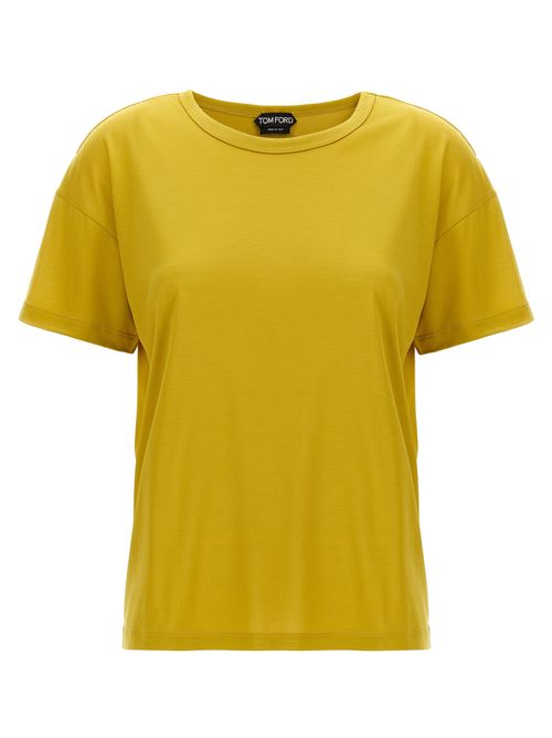 Silk T-Shirt — Yellow