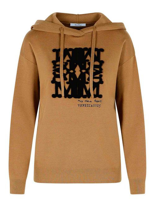Beige Virgin Wool Sweater
