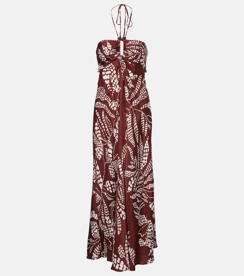 Carla printed maxi dress
