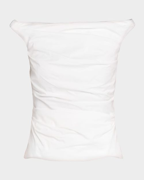 Maisel Gathered Cotton Top