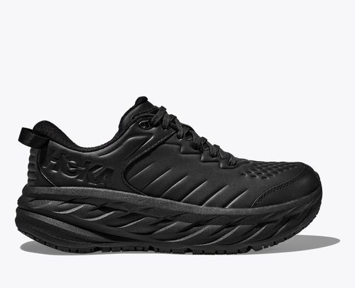 HOKA Women's Bondi SR Shoes in Black/Black