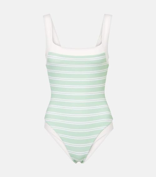 Bianco striped swimsuit
