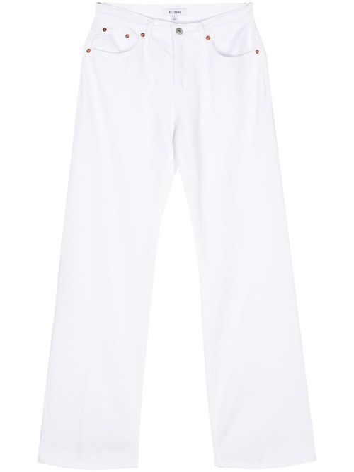 Loose Boot bootcut jeans - White