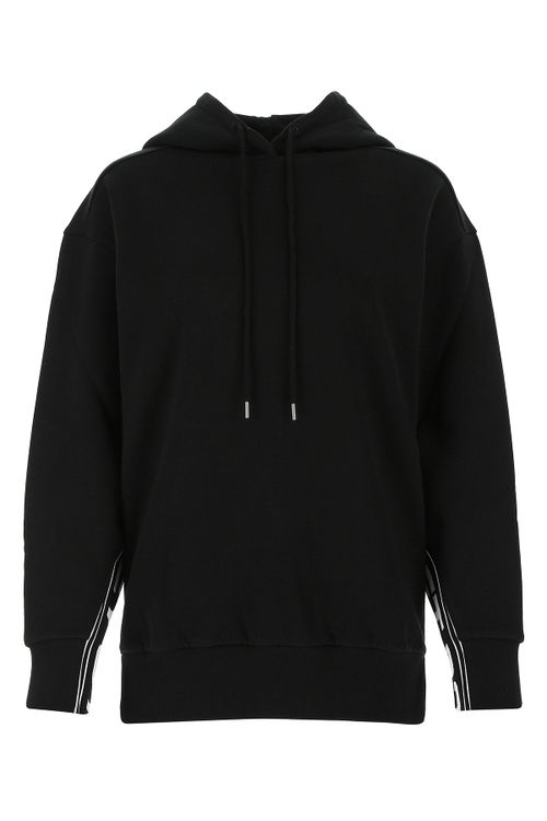 Cotton Hoodie — Black