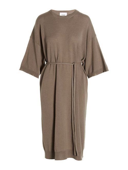 Knit long dress
