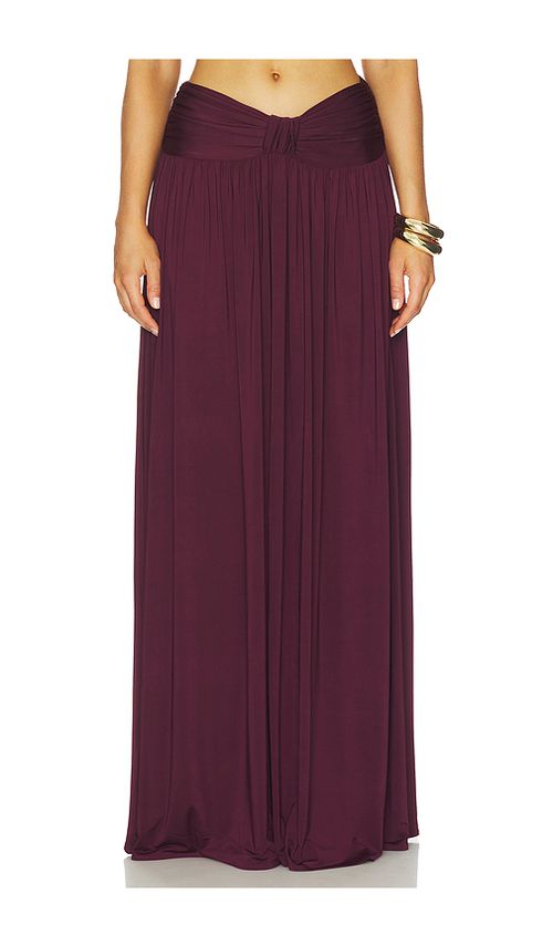 Arcina Ori Alessia Skirt in Burgundy. XL. Also in