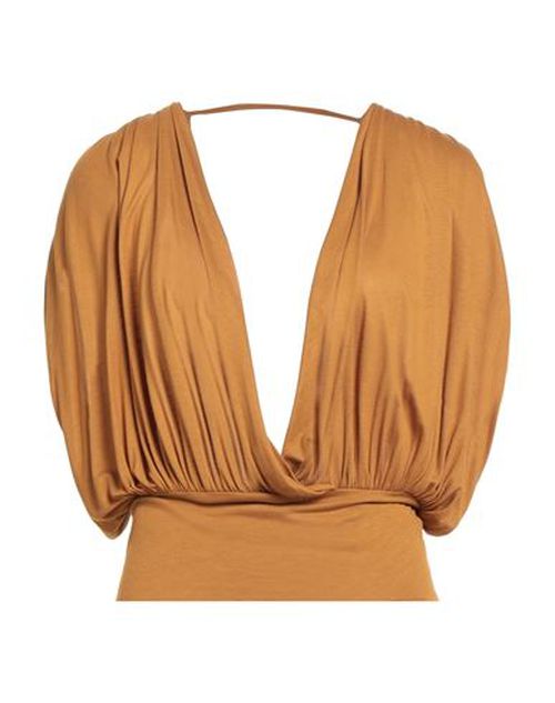 Woman Top Mustard Size M Viscose