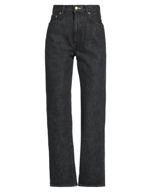 Tu Es Mon Trésor Woman Jeans Black Size 28 Cotton
