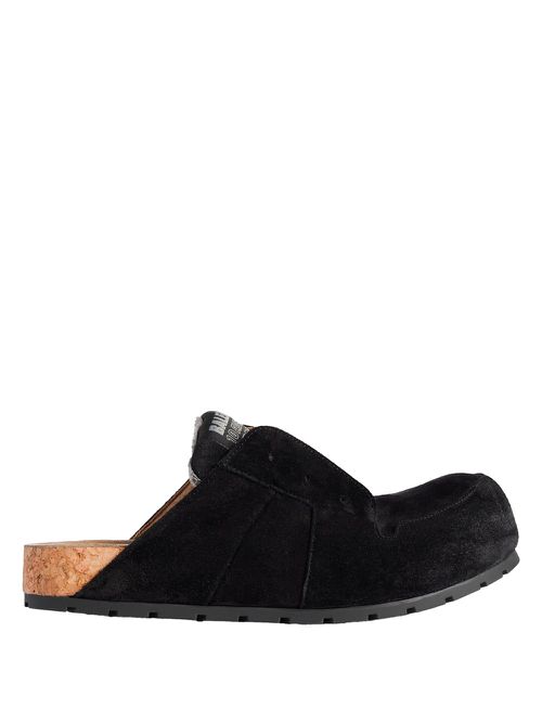 Dumbo Mule In Suede Leather