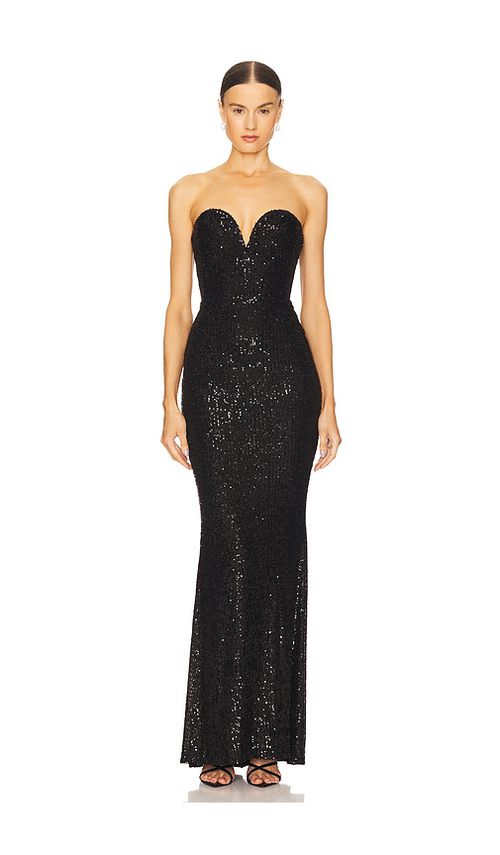 Nookie ABENDKLEID LUMIERE in Black. Größe XS. Also in