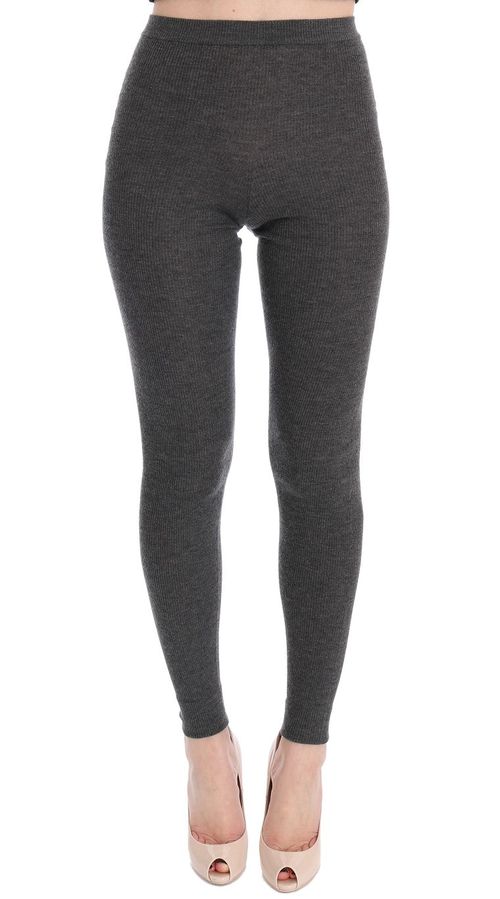 Cashmere Stretch Leggings — Gray