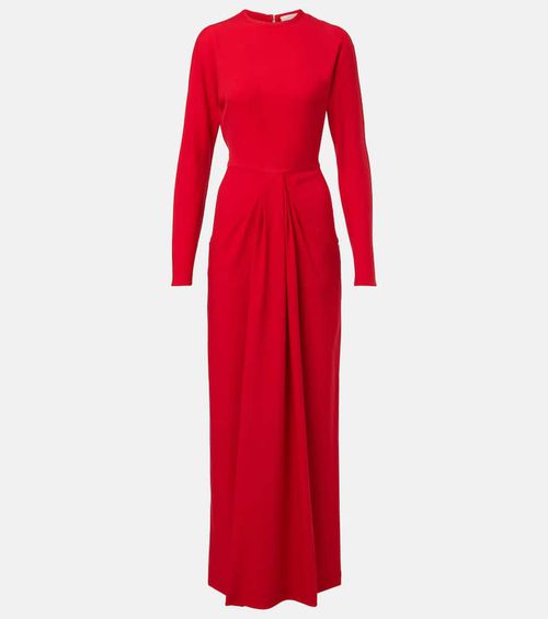 Anselm draped jersey maxi dress