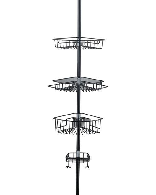 4-Tier Rustproof Shower Caddy Corner Organizer