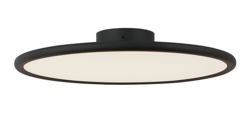 Matte Black LED Wall Sconce Ceiling Mount from the Piper Collection