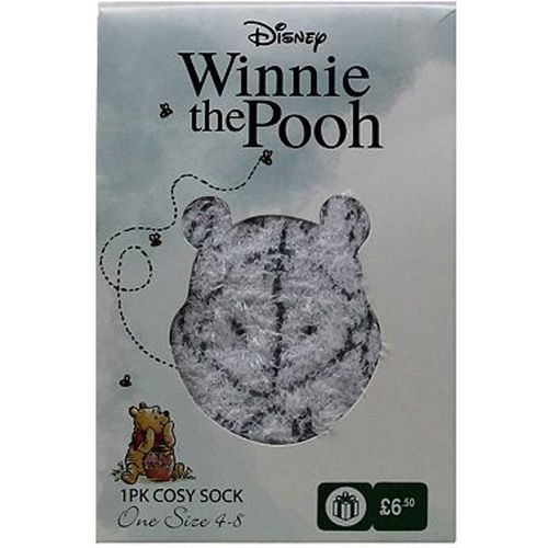 Disney Winnie The Pooh Ladies Cosy Sock 1 Pack
