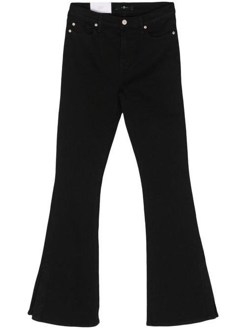 Ali high-rise flared jeans - Black