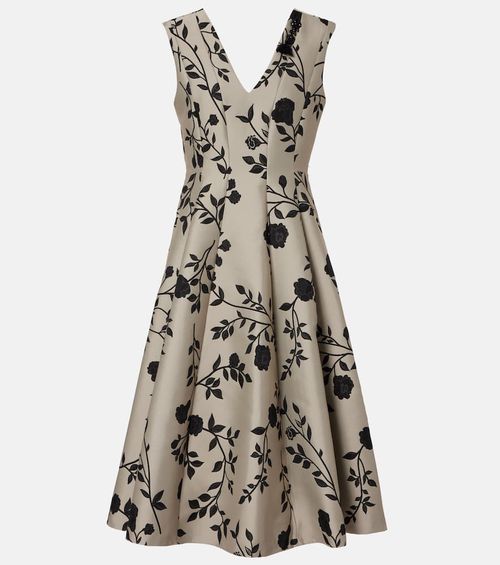 Clea floral midi dress