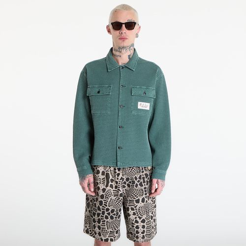 Shirt Brain Dead Waffle Button Front Shirt Pin
