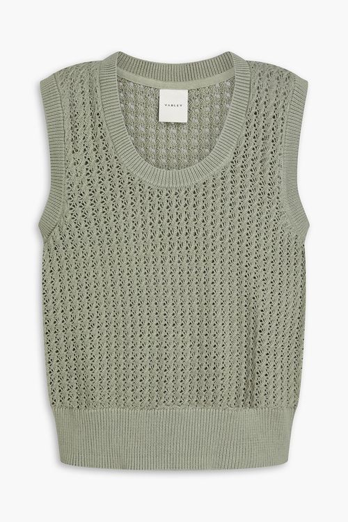Cotton vest - Green - L