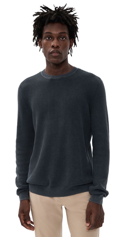 Sunwashed Crew Neck Sweater Faded Black