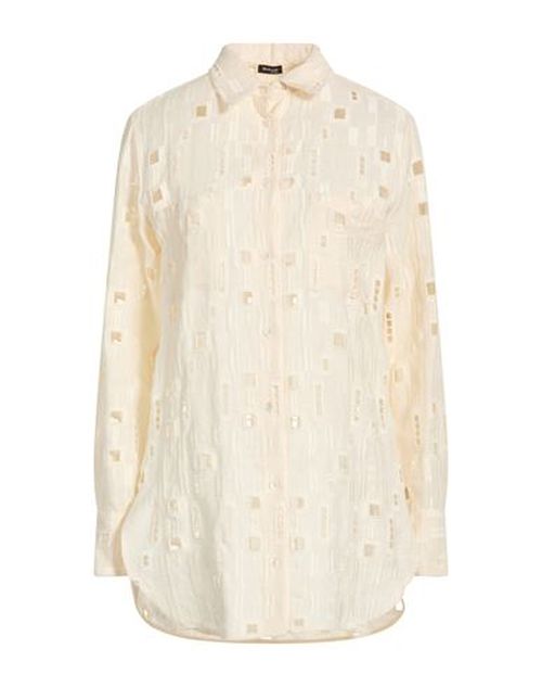 Woman Shirt Beige Size 2 Linen