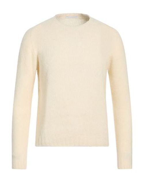 Man Sweater White Size L Alpaca wool, Polyamide, Wool