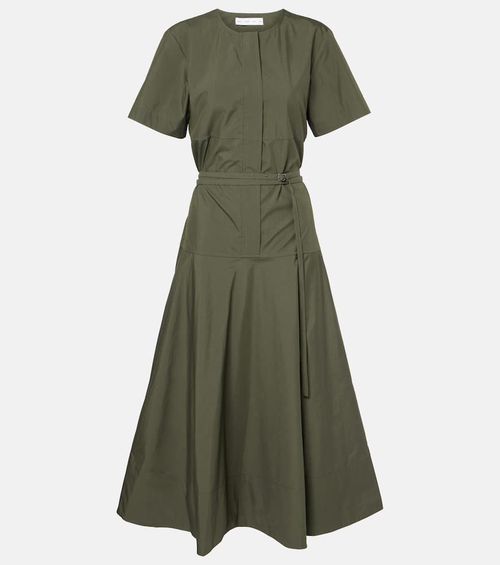 Proenza Schouler White Label Elizabeth cotton-blend midi dress