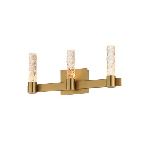 Natural Aged Brass LED Wall Sconce from the Duchess Collection