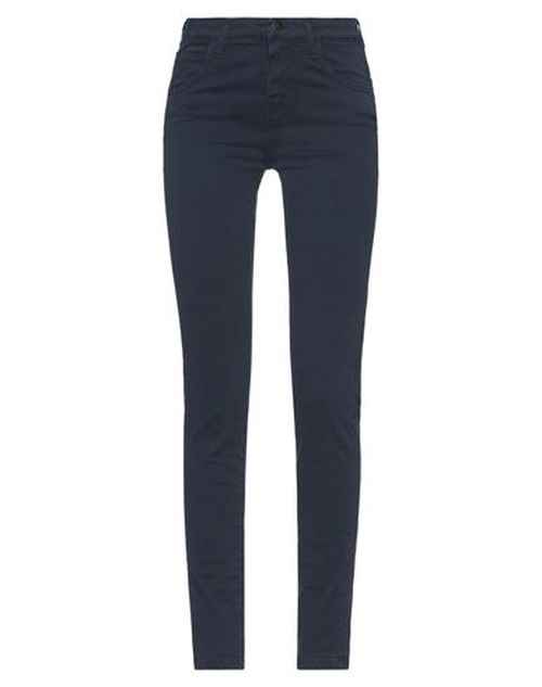 Woman Pants Midnight blue Size 6 Cotton, Elastane