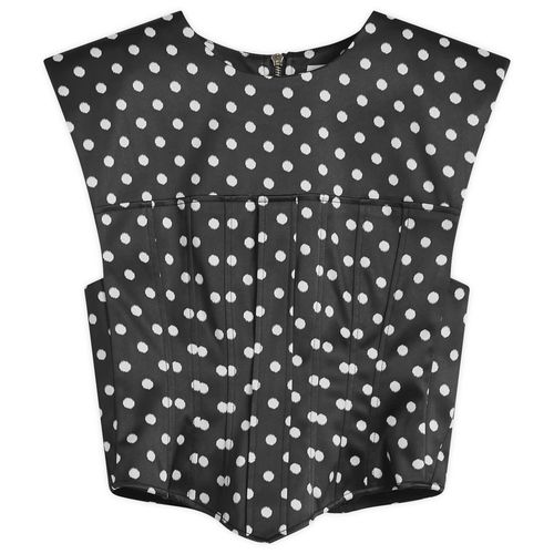 Women's Corset Top in Black