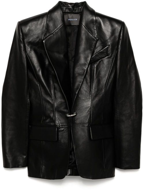 Ring fastening blazer - Black
