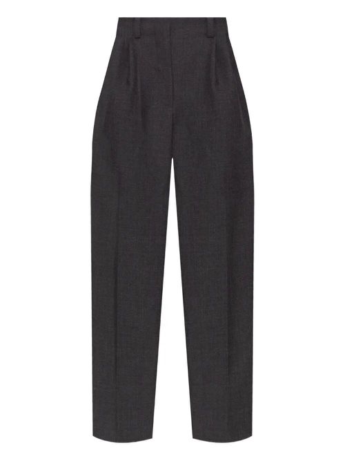 Pleated Wool Trousers