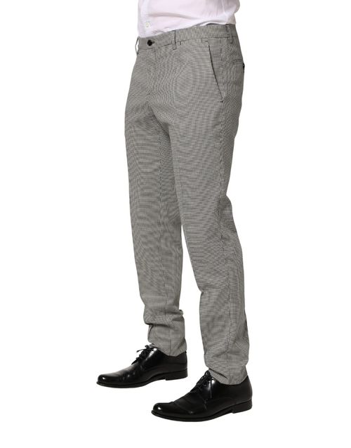 Cotton Dress Trousers — Gray
