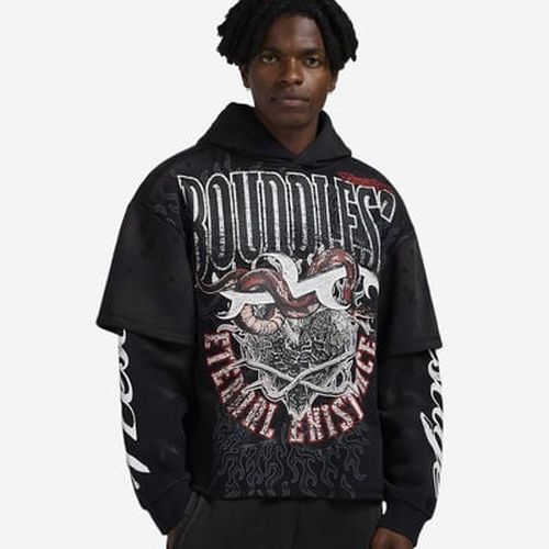 Men's Boundless Fleece Hoodie in Black