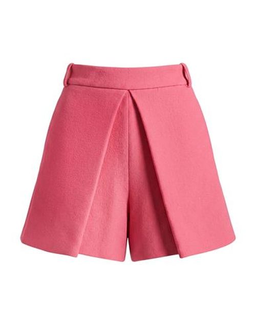 Woman Shorts & Bermuda Shorts Fuchsia Size 2 Wool