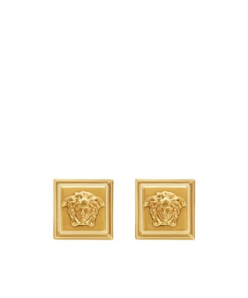 Medusa square earrings