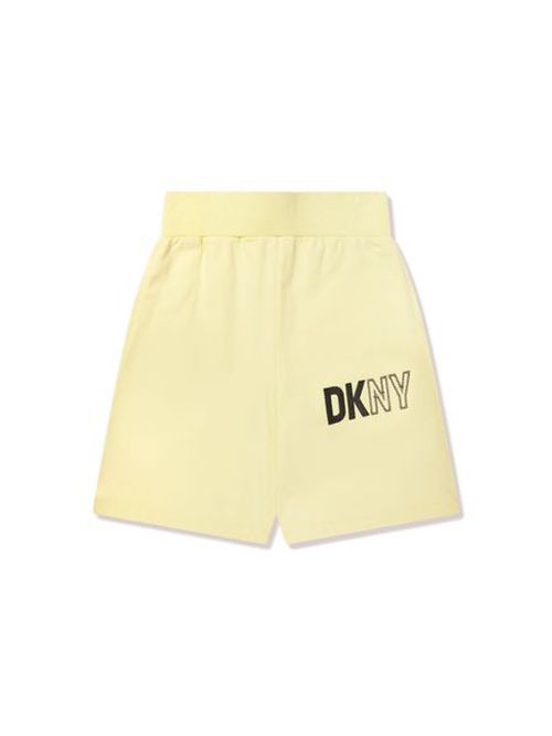 DKNY Kids Logo-Printed Knielange Shorts