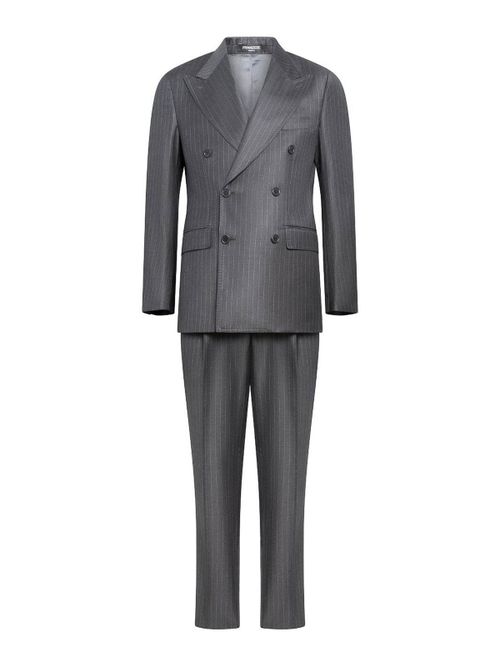 Dark Grey Pinstriped Ing Loro Australis Suit